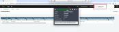 Export job completion message with the downloaded JSON file shown in the browser